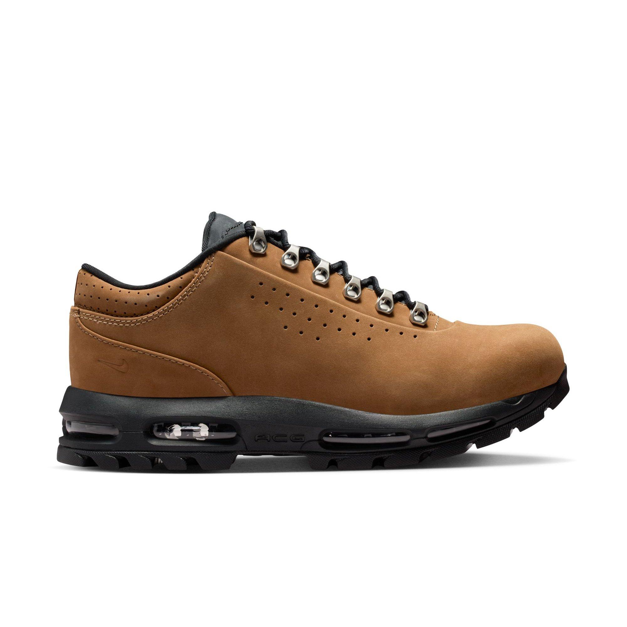 Nike Air Max Goadome Low SP "Taupe/University Red/Black" Men's Boot - TAN